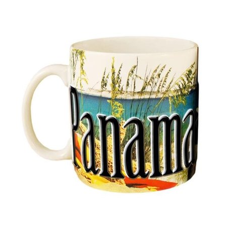 AMERICAWARE Americaware SMPCB01 Panama City Beach 18 oz Full Color Relief Mug SMPCB01